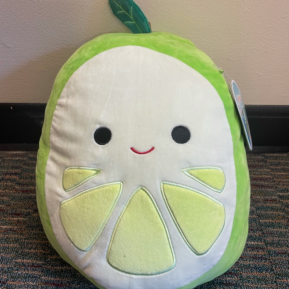 12” Leeland the lime squishmallow